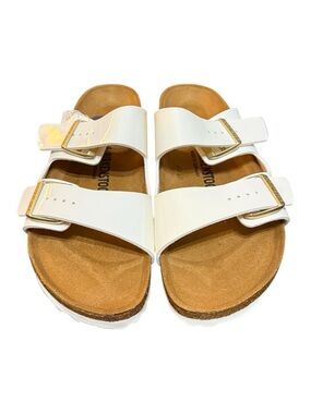 Birkenstock Arizona White Sandals | EU 43 | US Men’s 10 | Narrow Fit | New in Bo